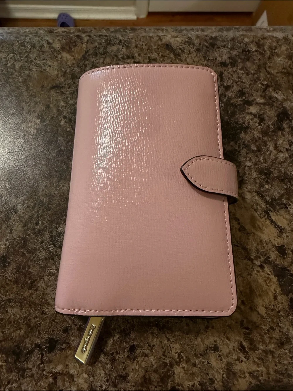 Kate Spade Zip Wallet-Blush Pink